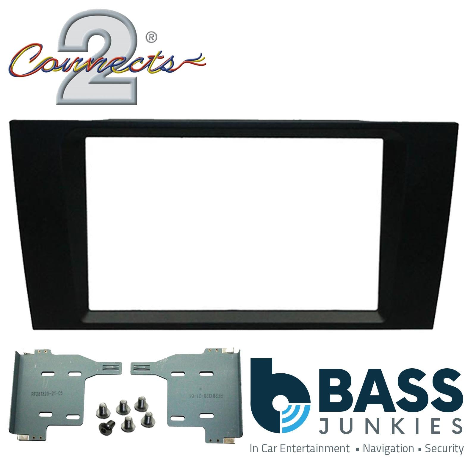 Connects2 CT23AU10 Audi A4 1999 - 2000 Car Stereo Double Din Fascia Panel & Cage Kit
