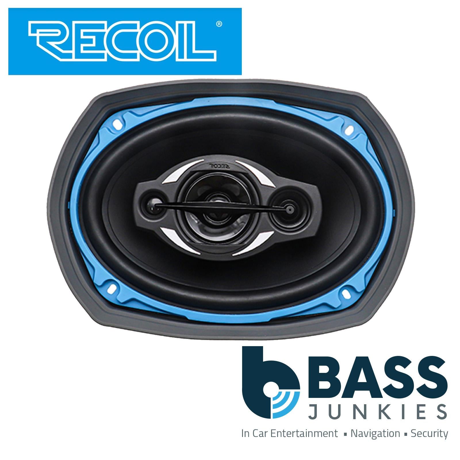 Recoil SPB69 - 6”x9” Waterproof Silicone Car Speakers Baffle & Isolator Kit