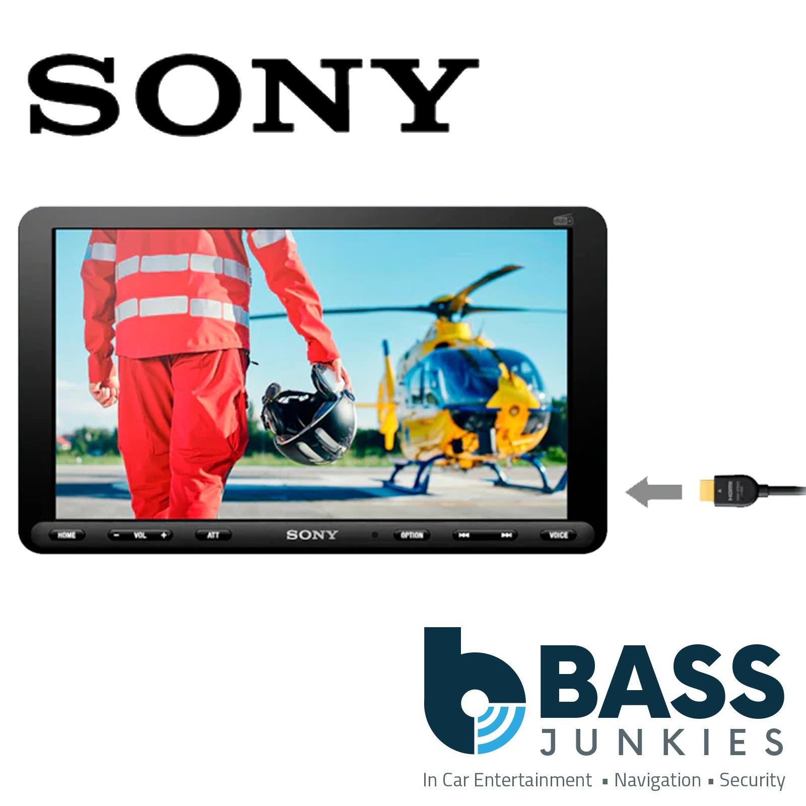 SONY XAV-AX8150 8.95" APPLE CARPLAY ANDROID AUTO DAB HDMI BLUETOOTH CAR STEREO