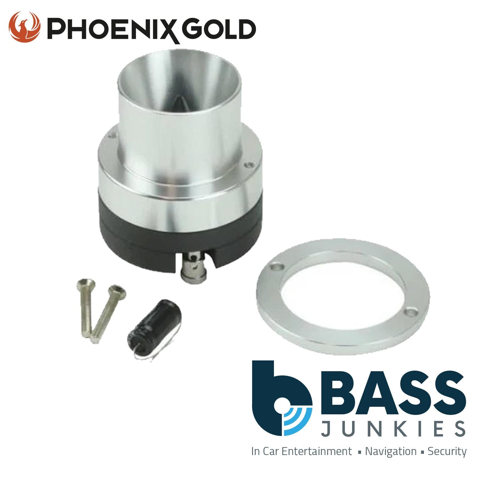 Phoenix Gold ZPROR25T - 400 Watts 1" / 25mm Titanium Pro Bullet Car Tweeters