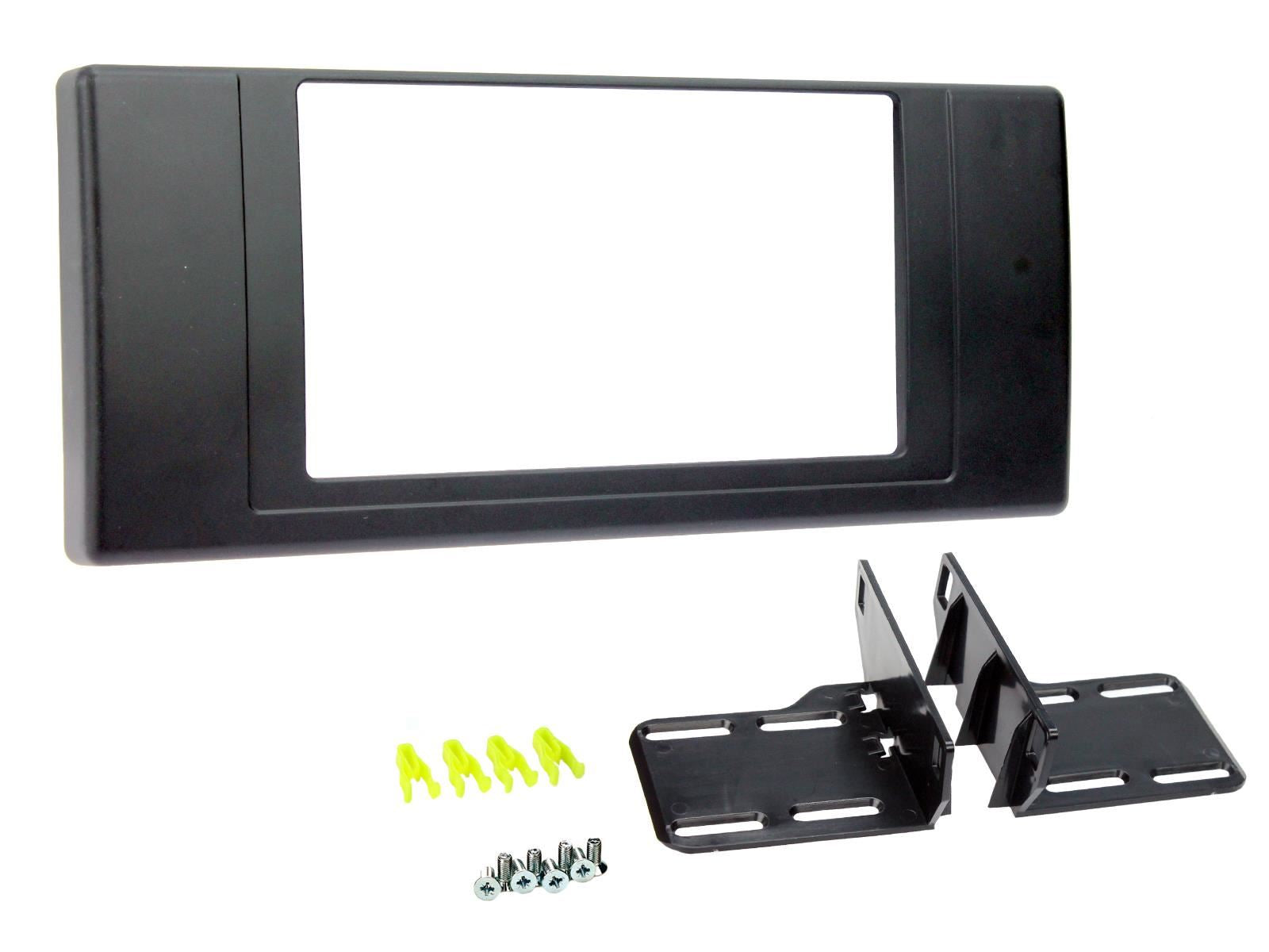 Connects 2 CTKBM05 - BMW X5 E53 2000 - 2006 Double Din Facia & Steering wheel Interface Fitting Installation Kit