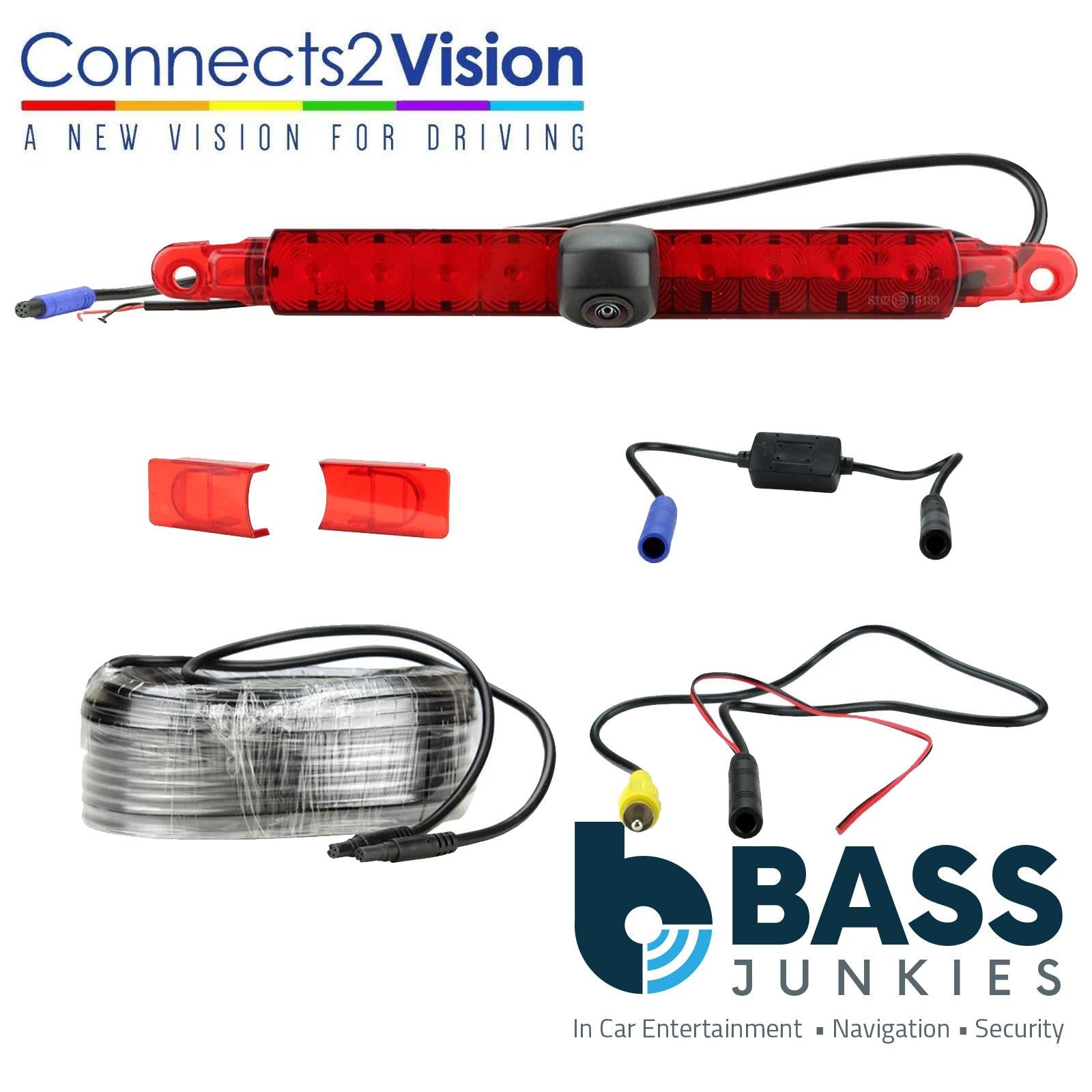Connects 2 CAM-39 - Universal Car Van Motorhome Caravan Rear Brake Light & Reversing Camera