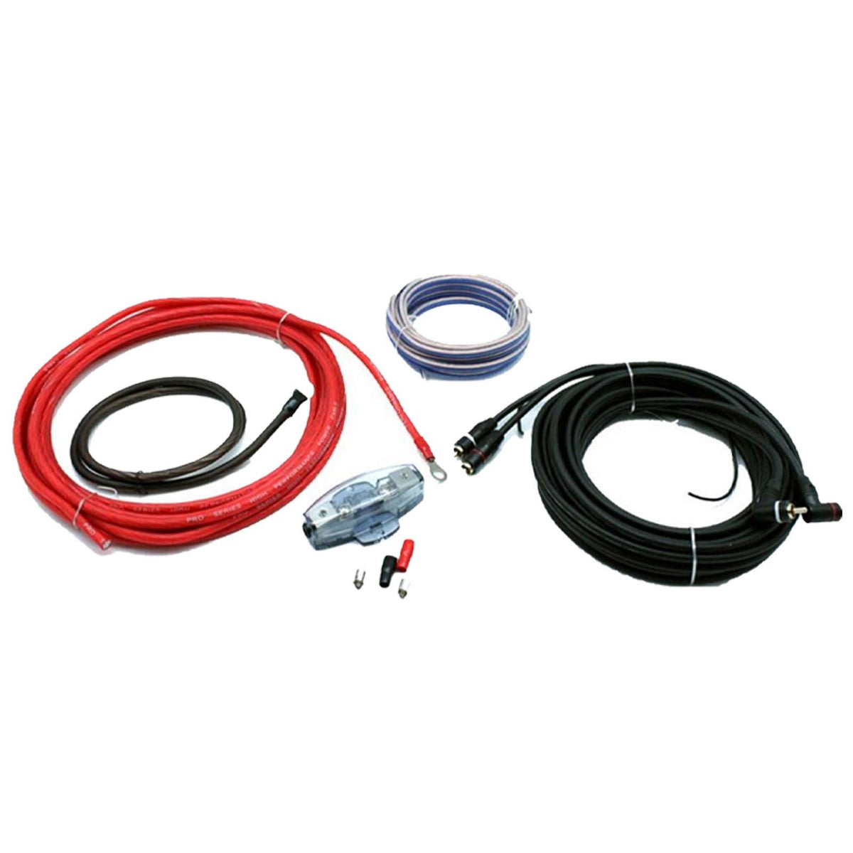 Phoenix Gold GX12D4 12" 800W Subwoofer 300W Amp 12" Box & 8AWG Wiring Kit