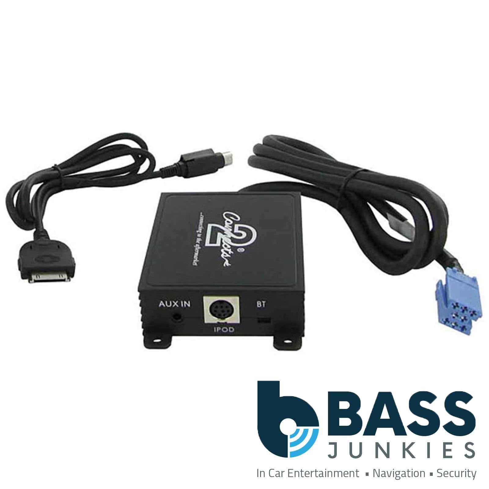 Renault Clio 2009 On Car Radio Stereo iPod iPhone & Aux In Interface Adaptor