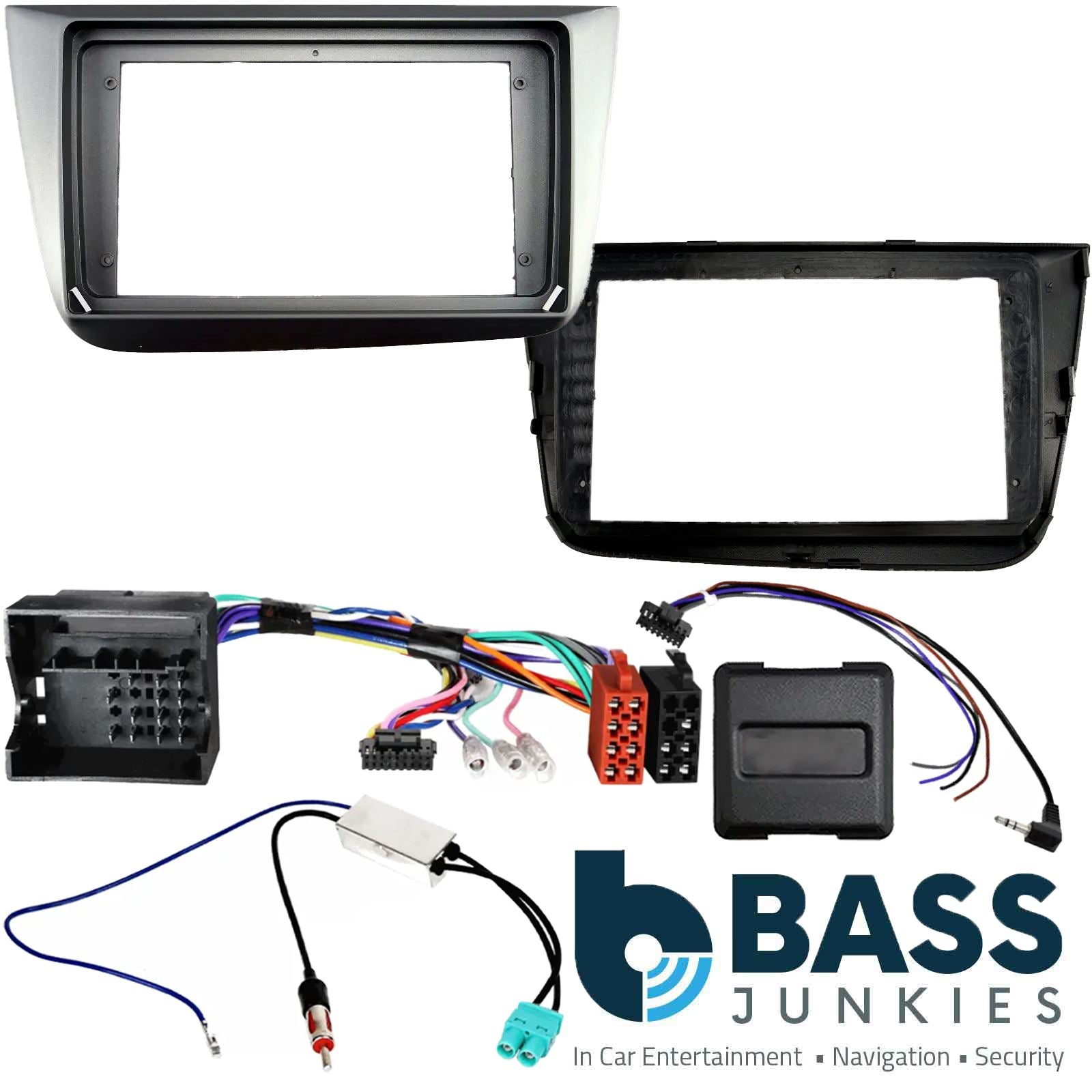 Kenwood 9" CarPlay Android Car Stereo Fitting Kit For Seat Altea RHD 2004 - 2015