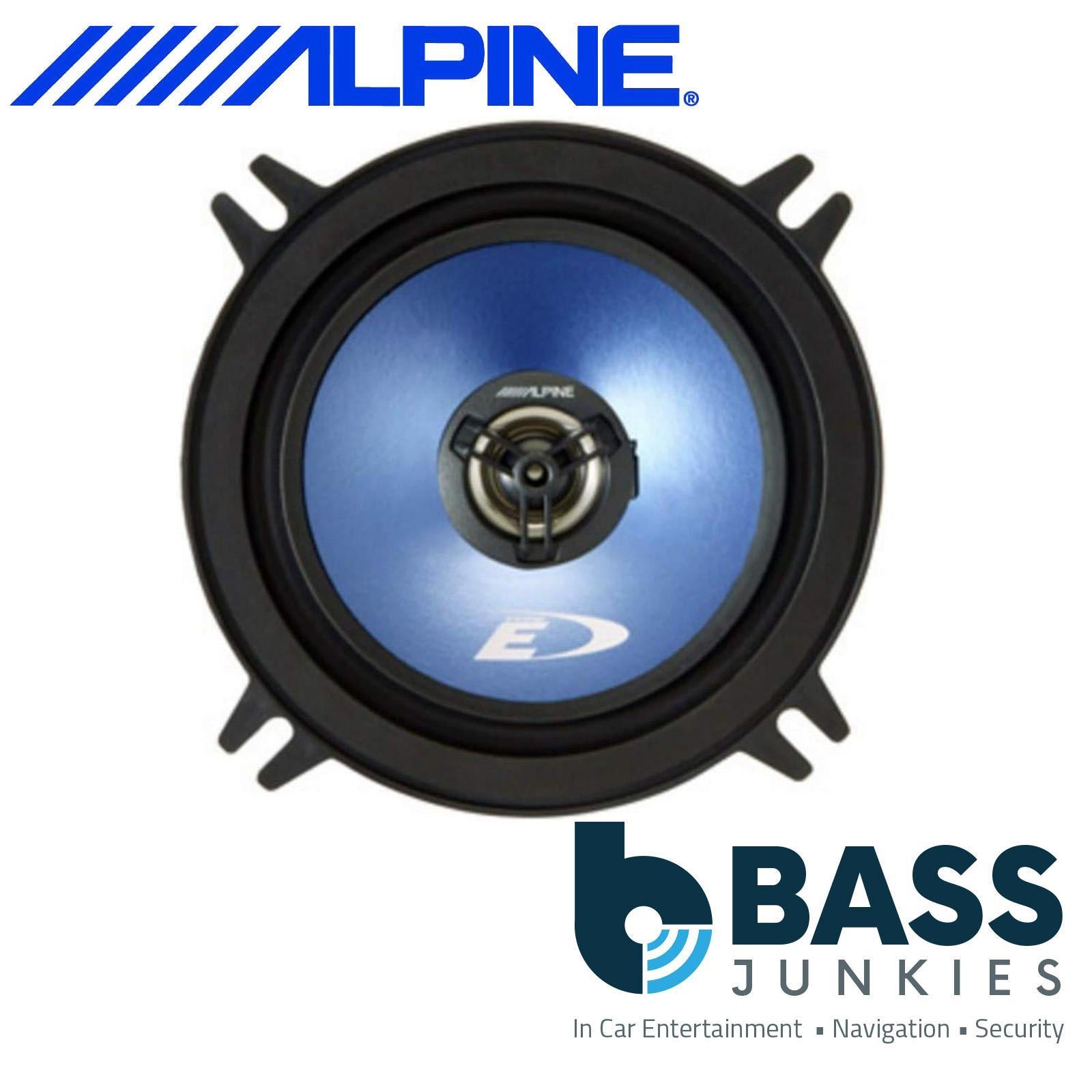 Alpine SXE-13C2 - 13CM 5.25" 400 Watts 2 Way Blue Cone Car Door Speakers Pair