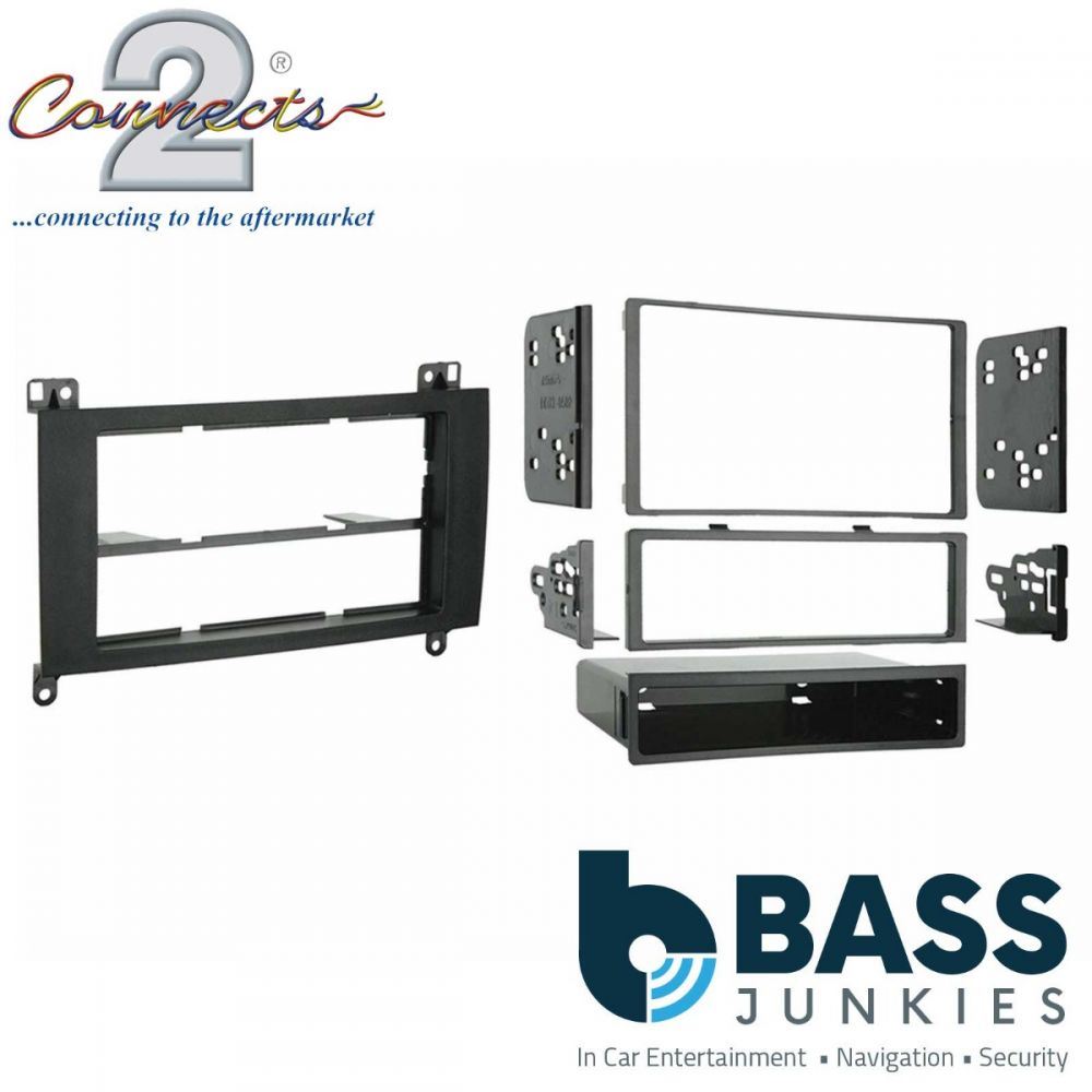 Connects2 CT23MB10 Mercedes Sprinter 2007 Onwards Car Stereo Double Din Fascia Panel