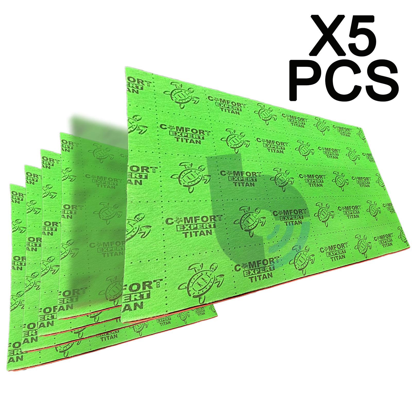 Comfort TITAN 8 - 5 Sheets 8mm 480x700mm Sound Isolator Mat Kit