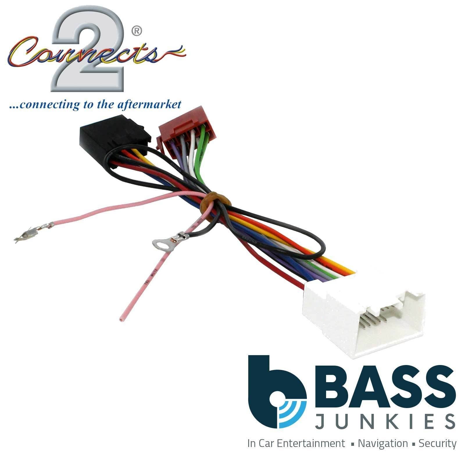 Connects2 CT20CT09 - CITROEN C-Crosser & C4-Aircross (Non Amplified None Navi Systems) Car Stereo Wiring Harness ISO Adaptor Lead