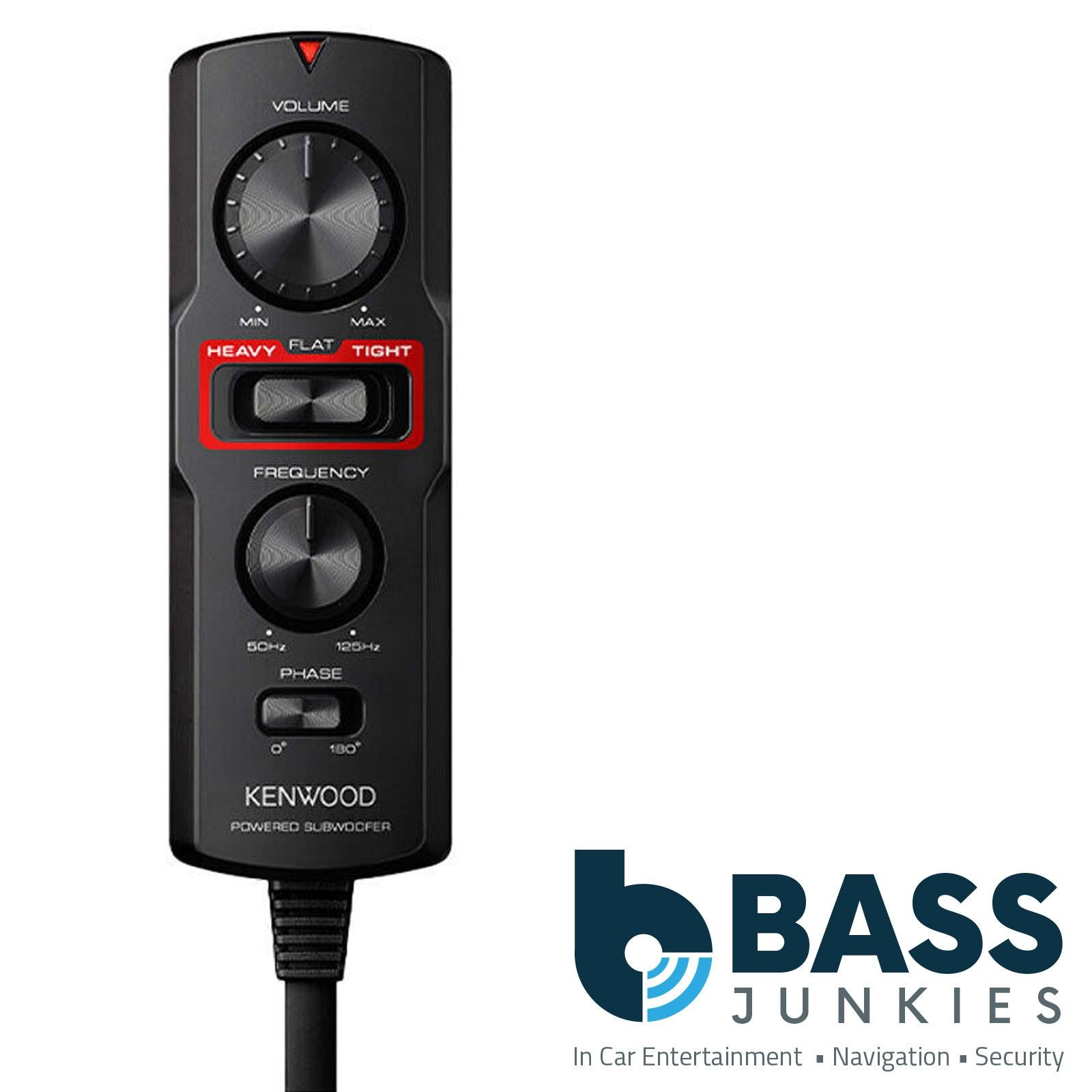 Kenwood KSC-PSW7EQ - 160 Watts Active Amplified Underseat Car Subwoofer