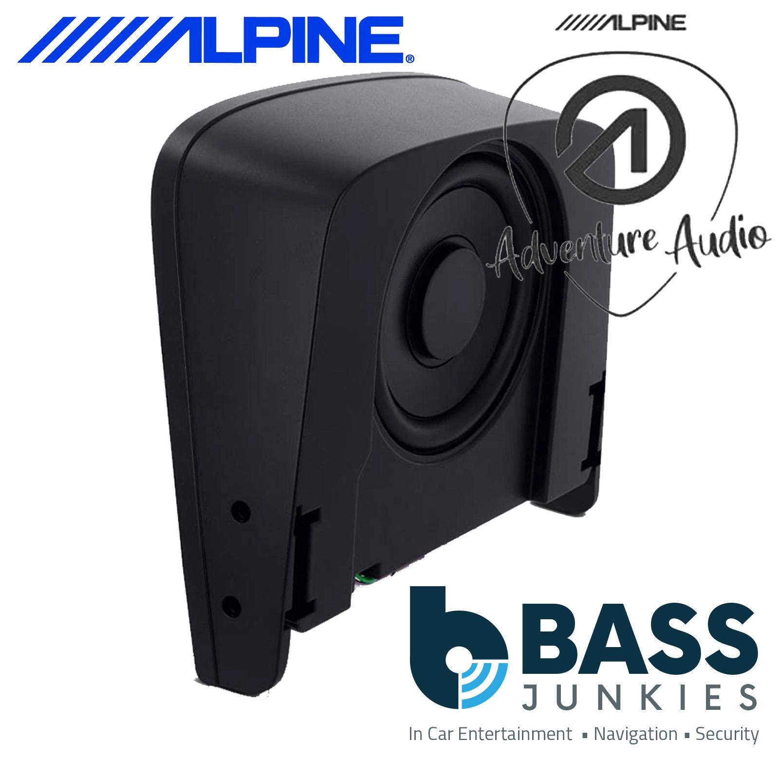 Alpine SWA-150KIT- Front & Rear Speakers Car Amplifier & Subwoofer Bass Box for Fiat Ducato 3 (7,8 Models) 2022 On