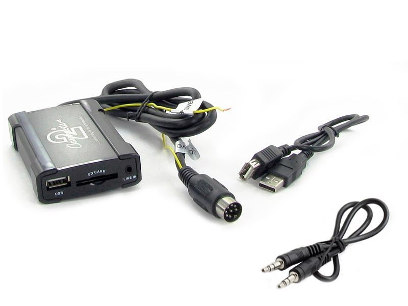 Connects2 CTAVLUSB001 Volvo C70 S40 V40 and Other Models Car USB SD AUX Interface Adapter