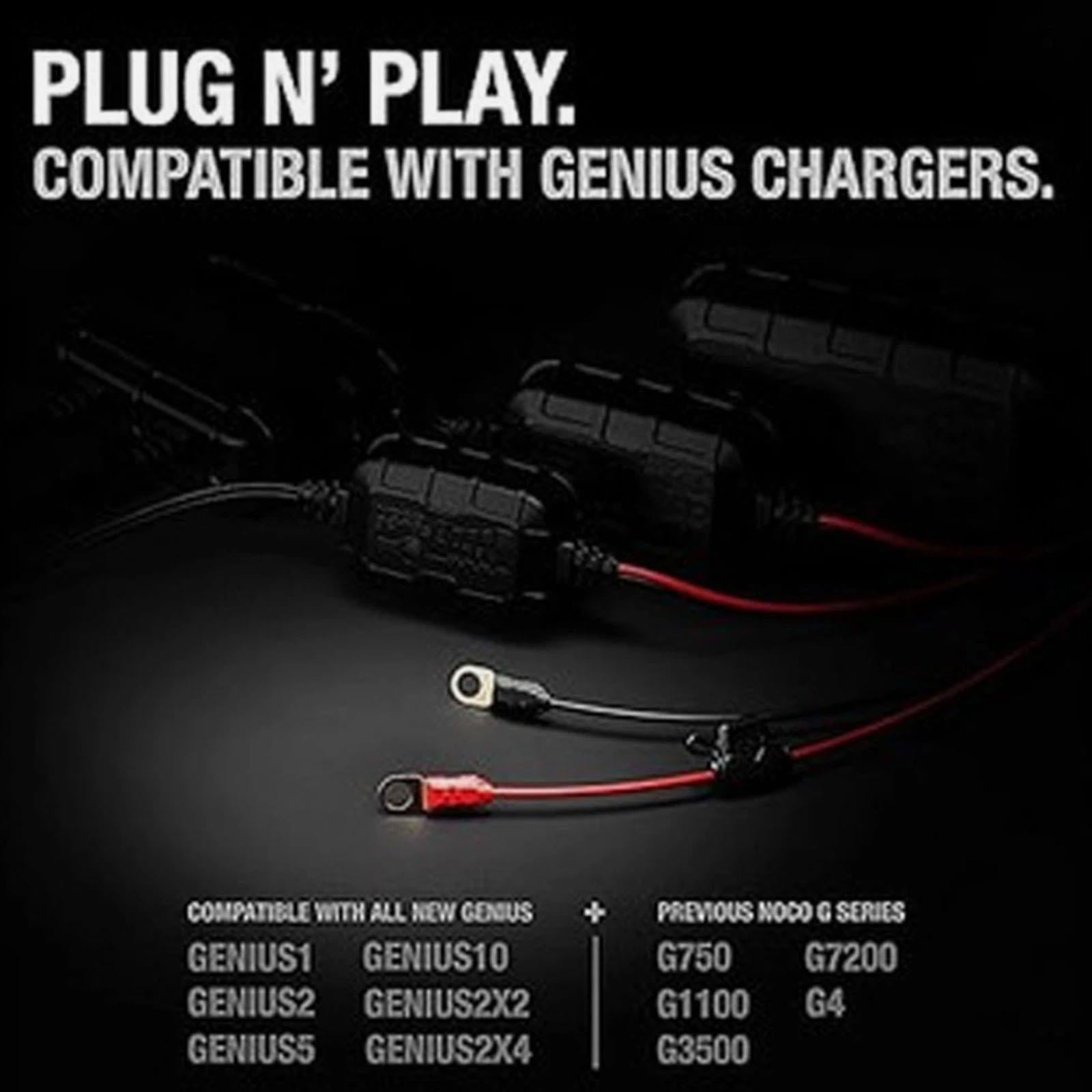 NOCO GC008 - X-Connect M10 Eyelet Terminal Battery Connector 20A Fused