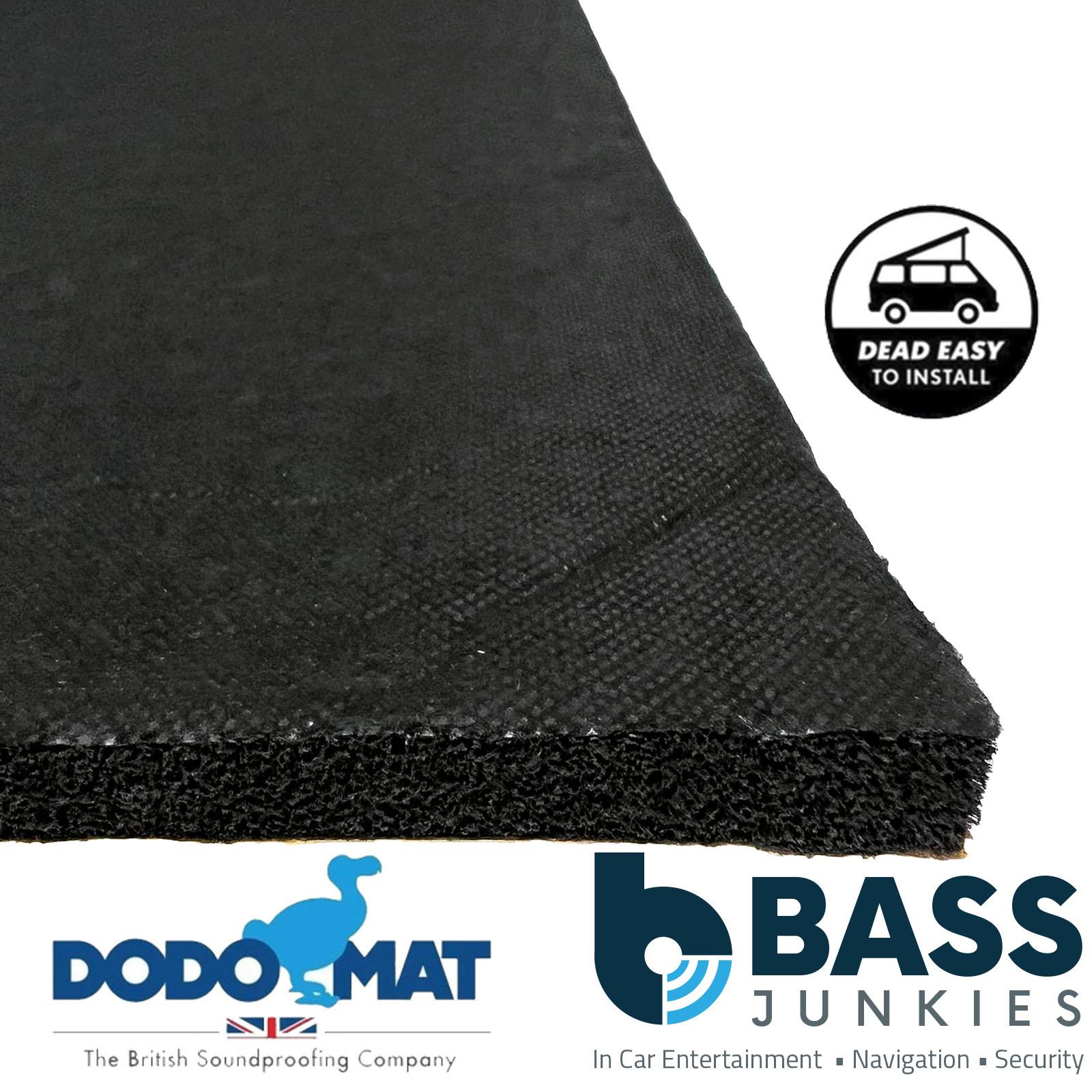 Dodo DOD-BONNETLINER-PRO - Bonnet Acoustic Foam Liner Black Cloth 1.2m x 1m