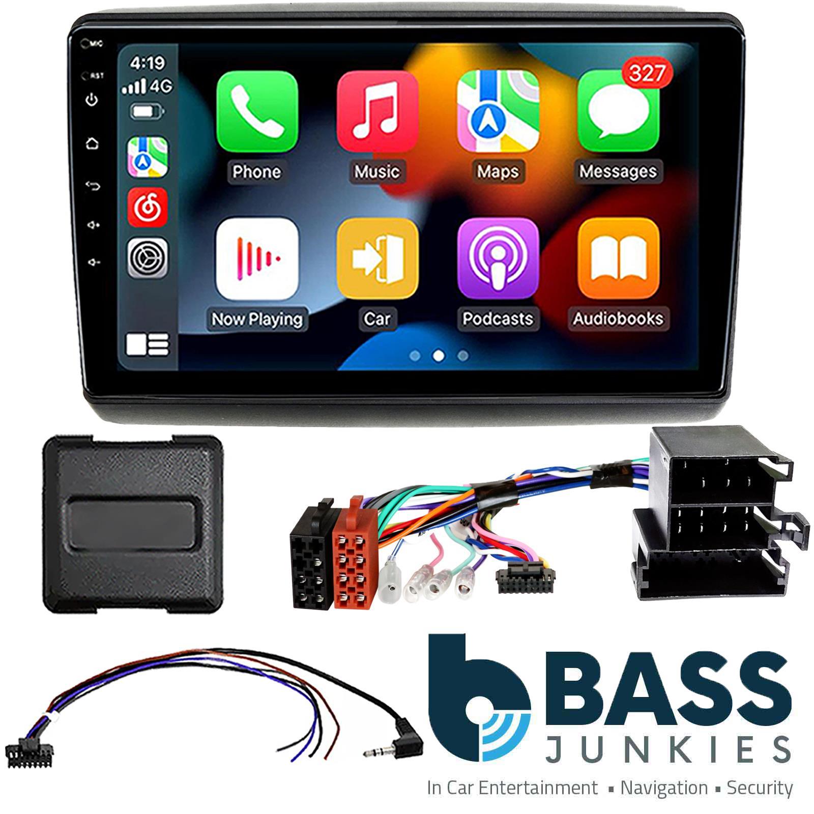 UPGRADED 9" CarPlay Android Car Stereo & Fitting Kit For Fiat Ducato 2011 - 2020