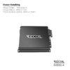 Recoil DI550.4 - 1040 Watts 4-Channel 2-4 Ohm Stable Class-D Car Amp Amplifier
