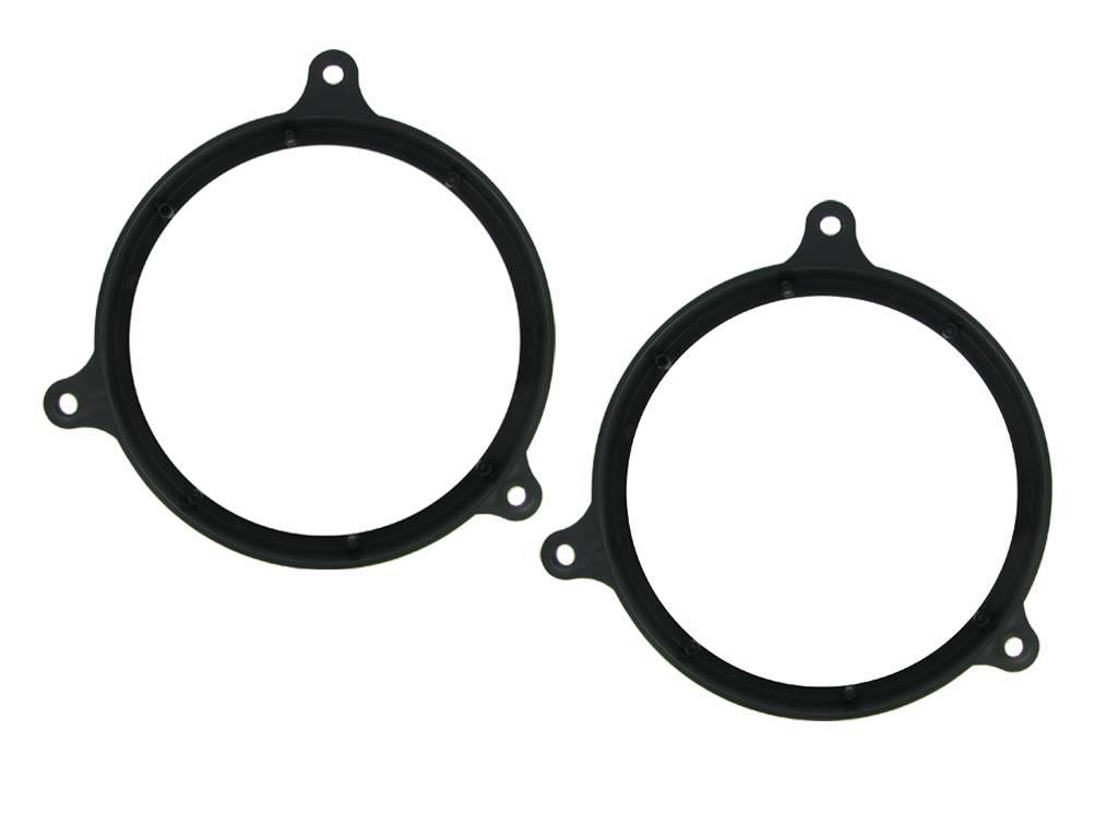 Connects2 CT25TY01 - Toyota Avensis Yaris Corolla 165mm 6.5" Rear Door Car Speaker Adapter Brackets