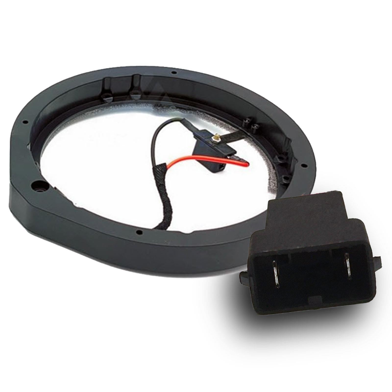 6.5" Direct-Fit Speaker Adapter Brackets for Honda UR-V 2017-2022