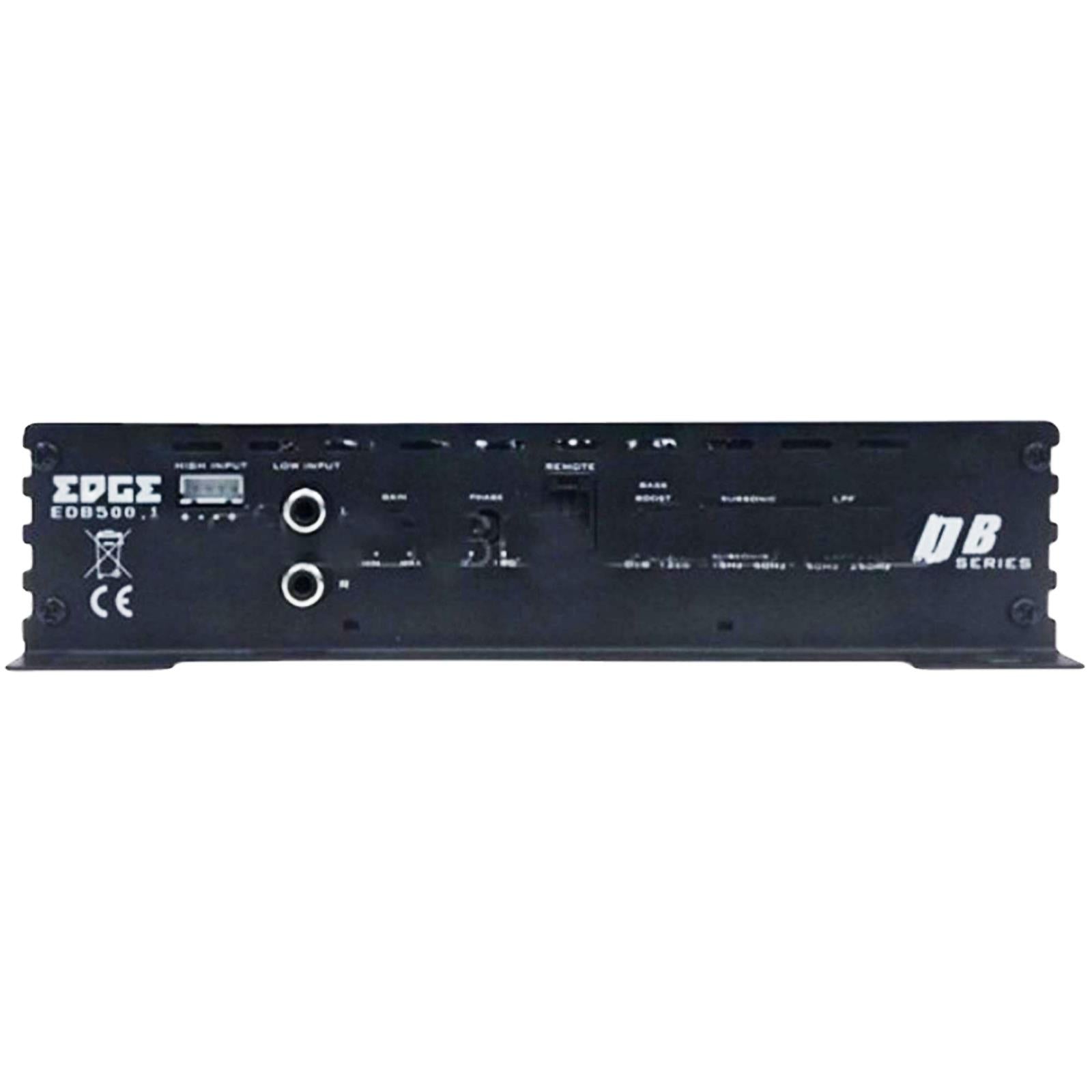 EDGE EDB500.1-E9 DB Series 1000W Monoblock Car Amplifier Class-D Sub Amp