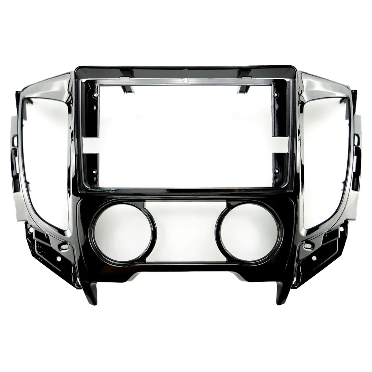 For Mitsubishi Triton 2015-22 Fascia Panel & Steering Control Interface For 9" Android Car Stereo
