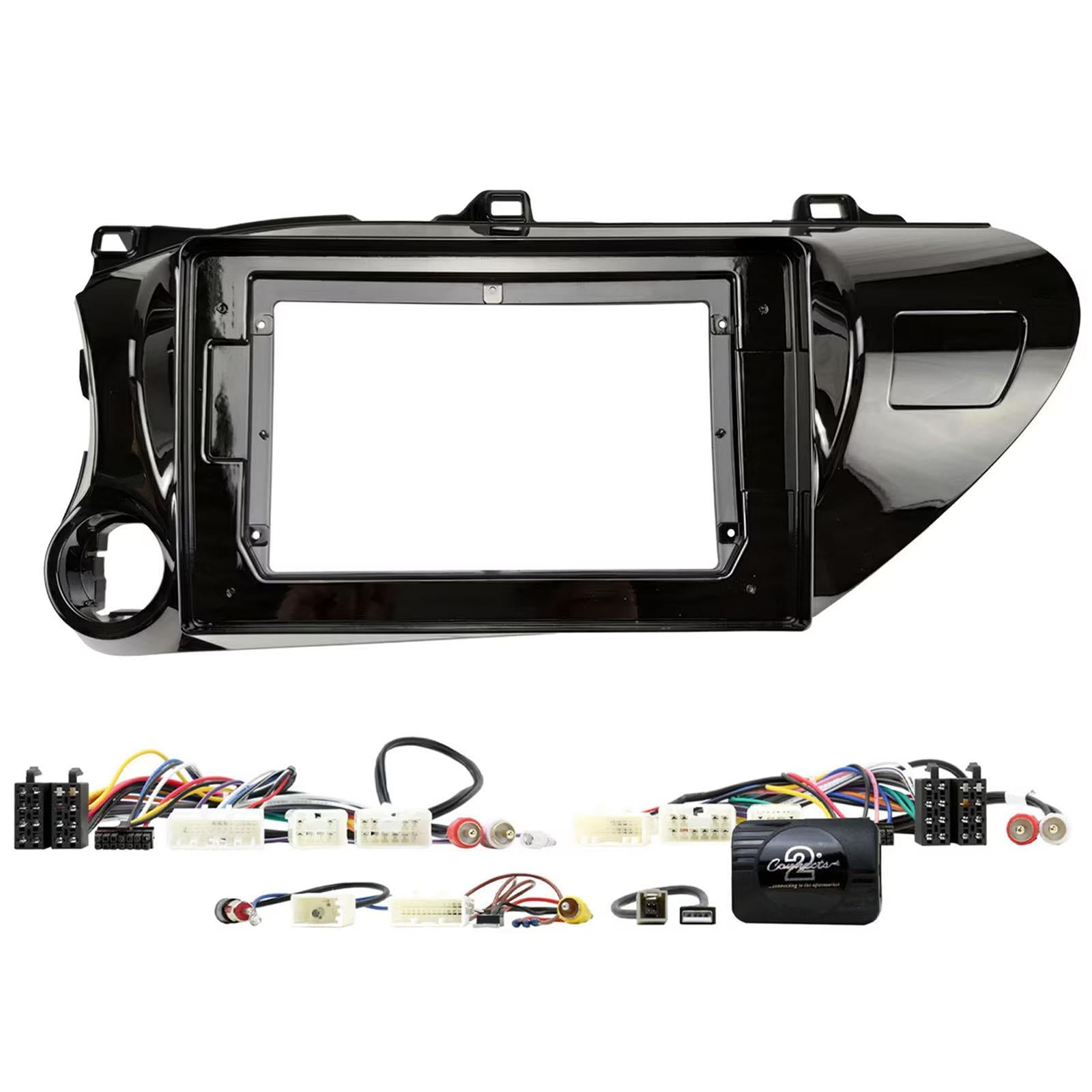 9" Android Car Radio Fascia Panel & Interface for Toyota Hilux LHD 2014 - 2019