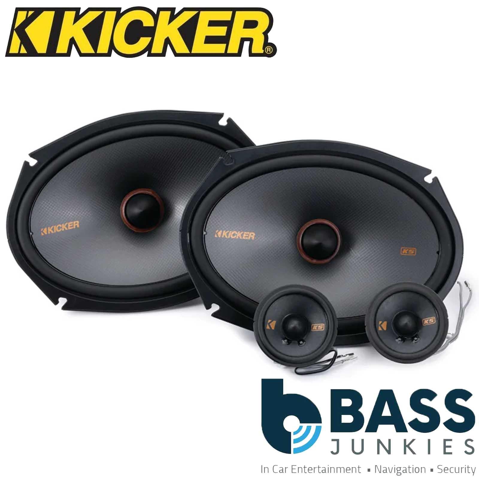 Kicker 48KSS269 - 6x9" 200 Watts 2-Way Component Car Speaker Kit