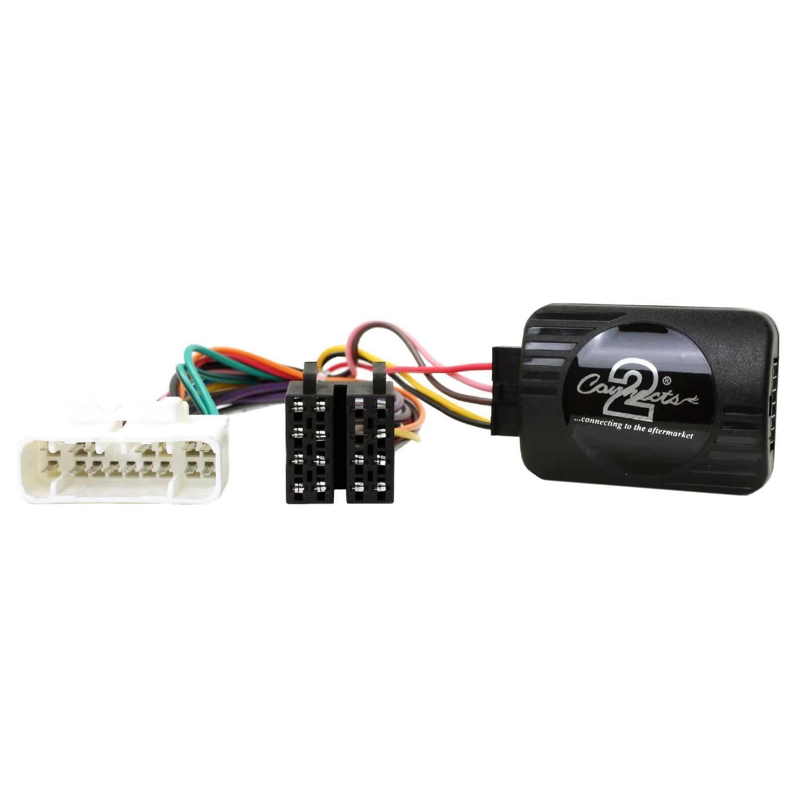 Connects  CTSIZ001.2 - Isuzu D-Max, MU-X Car Stereo Steering Wheel Stalk Control Interface