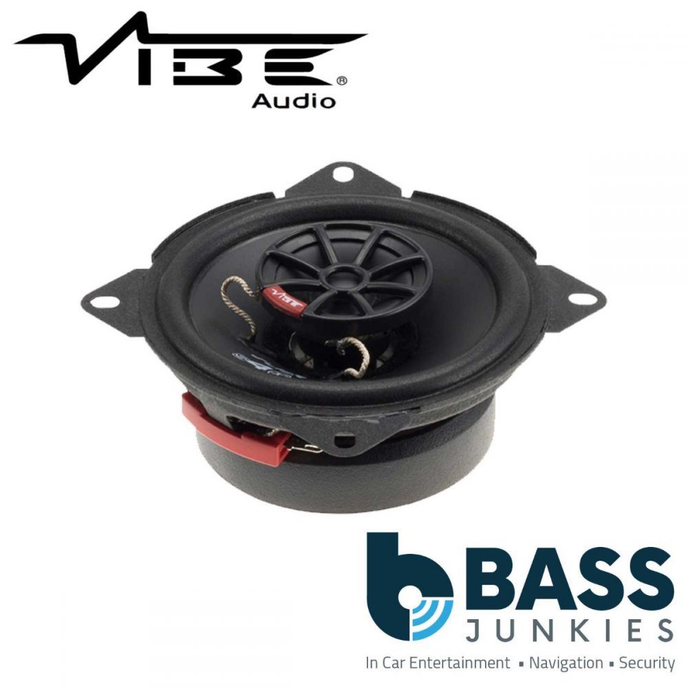 Vibe SLICK4-V7 - 10cm 4" 300 Watts 2 Way Coaxial Car & Van Dash Speakers