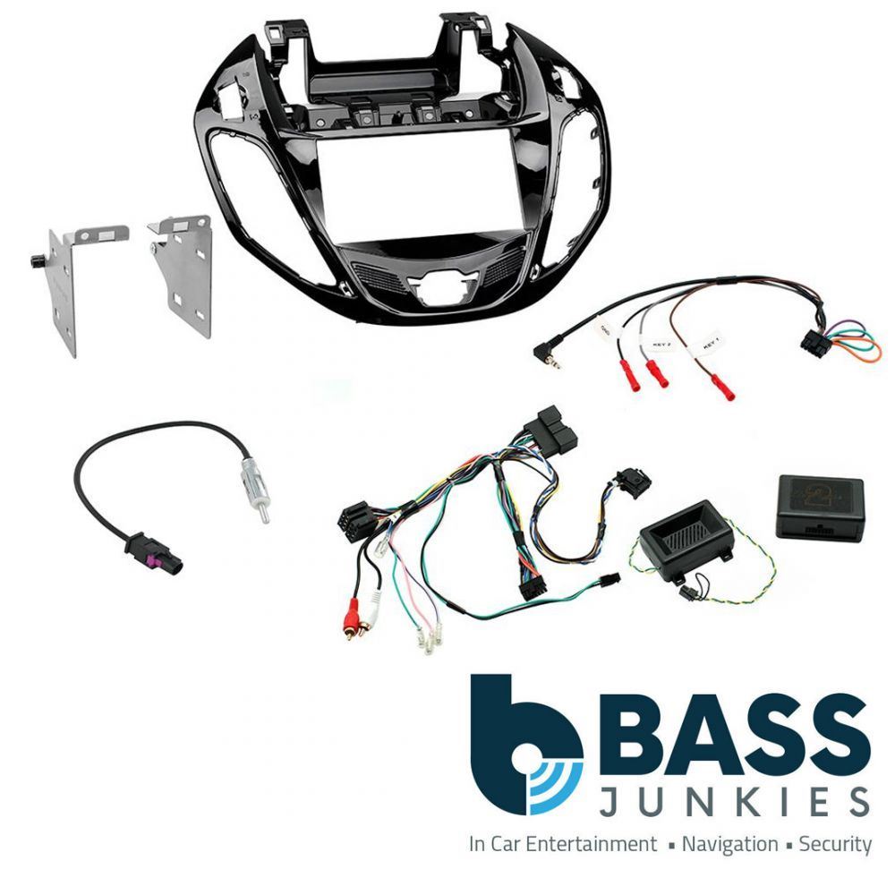 Connects 2 CTKFD38 - Ford B-Max 2012 Onwards Double Din Facia & Steering wheel Interface Fitting Installation Kit