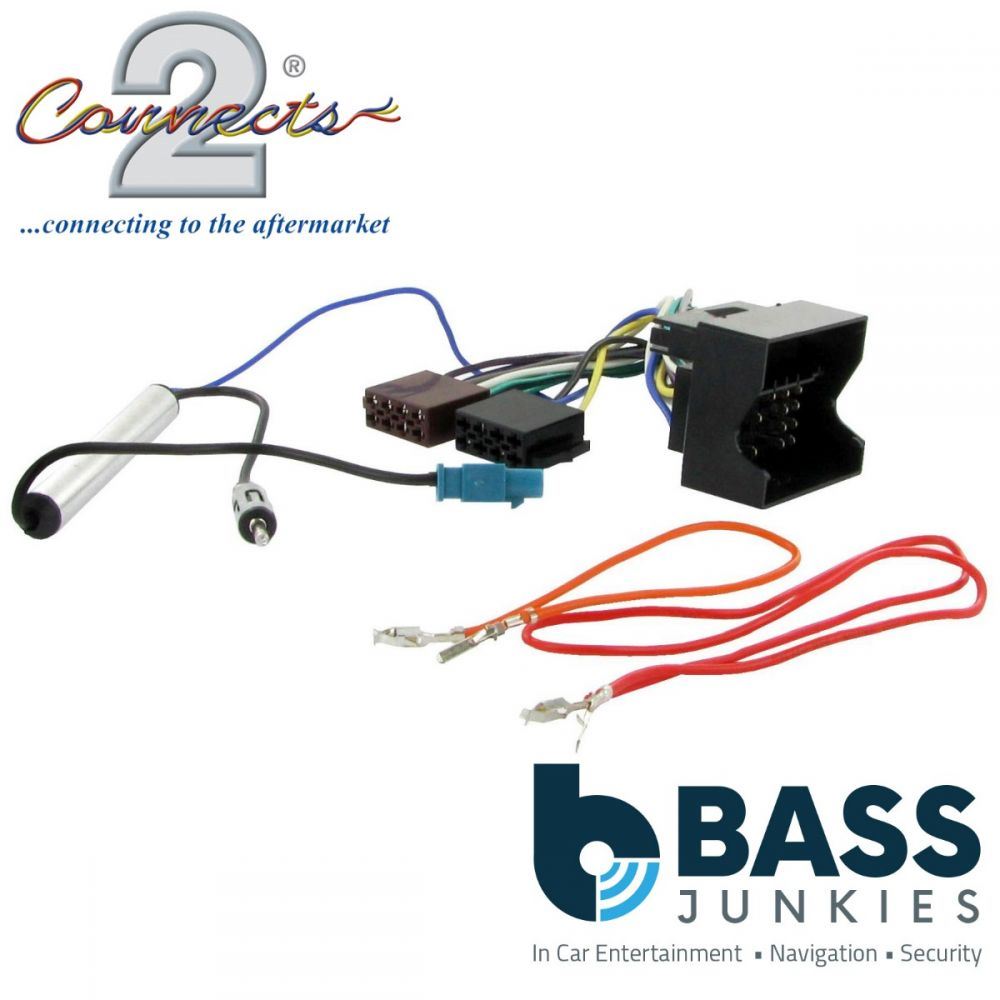 Connects2 CT20VW02 - Volkswagen Golf Touran Polo Passat and Other Models Car Stereo Radio ISO Harness Adapter Lead