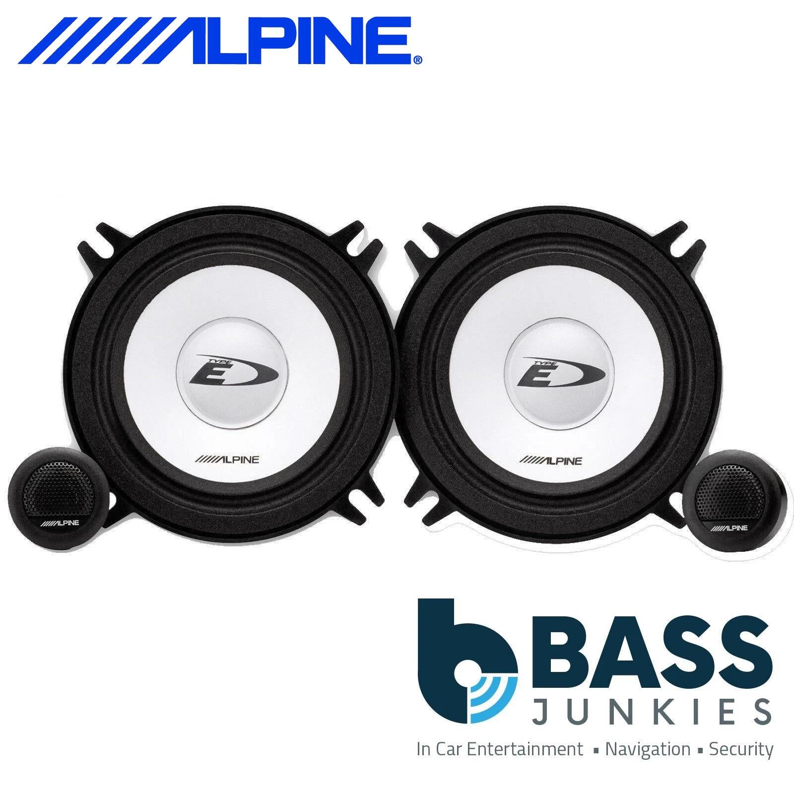 Alpine SXE-1350S 5.25" 13cm 500 Watts Car Van Mids & Tweeter Component Car Speakers