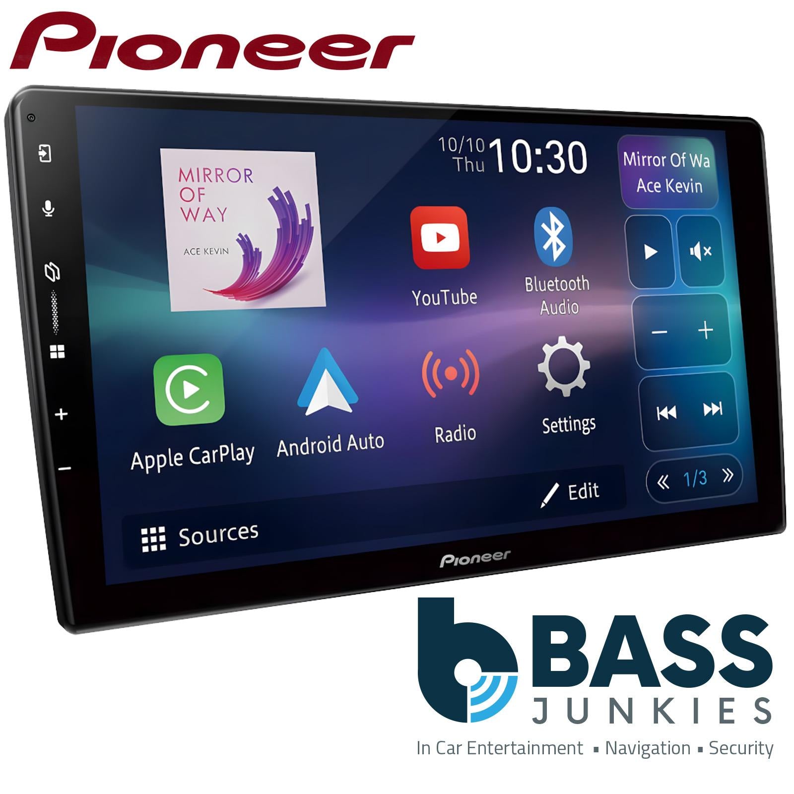 Pioneer SPH-PF97BT -  9" Wireless Apple CarPlay Android Auto Bluetooth Car Stereo