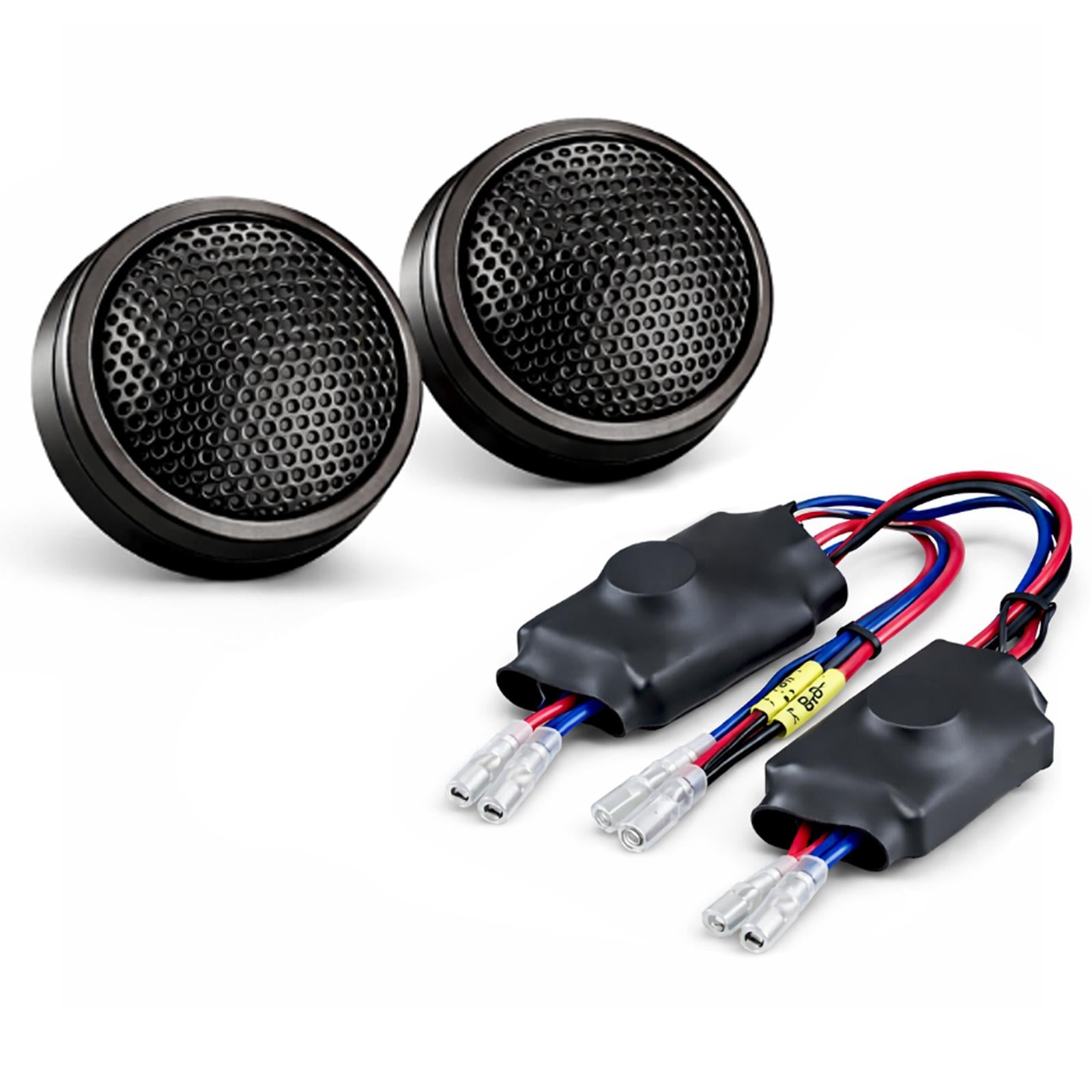Phoenix Gold ZX1TC 1″ (25mm) Soft Dome Car Tweeters with Crossovers (Pair)