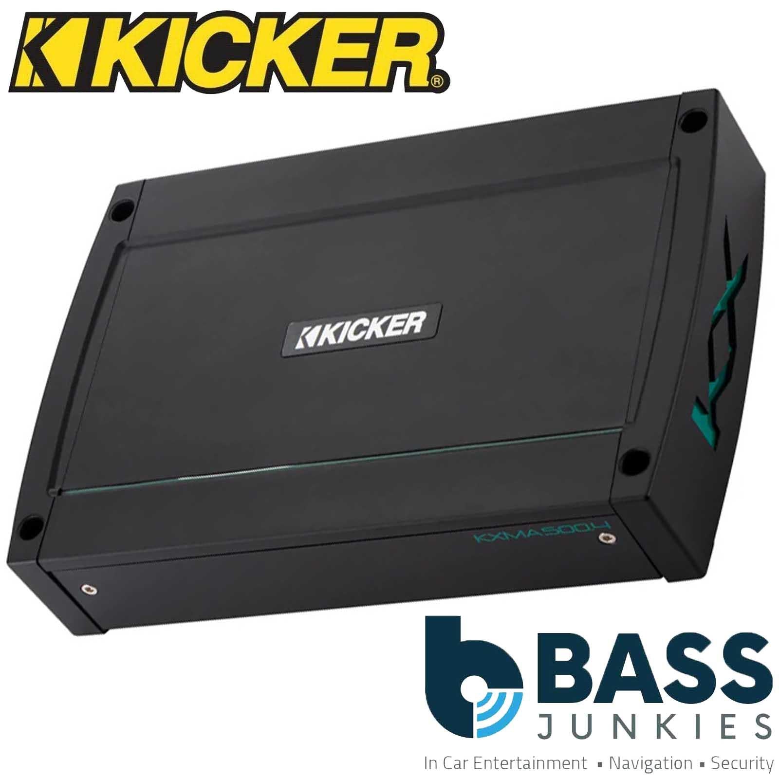 Kicker 48KXMA5004 - 500 Watts 4 Channel Class D Marine Amp Amplifier