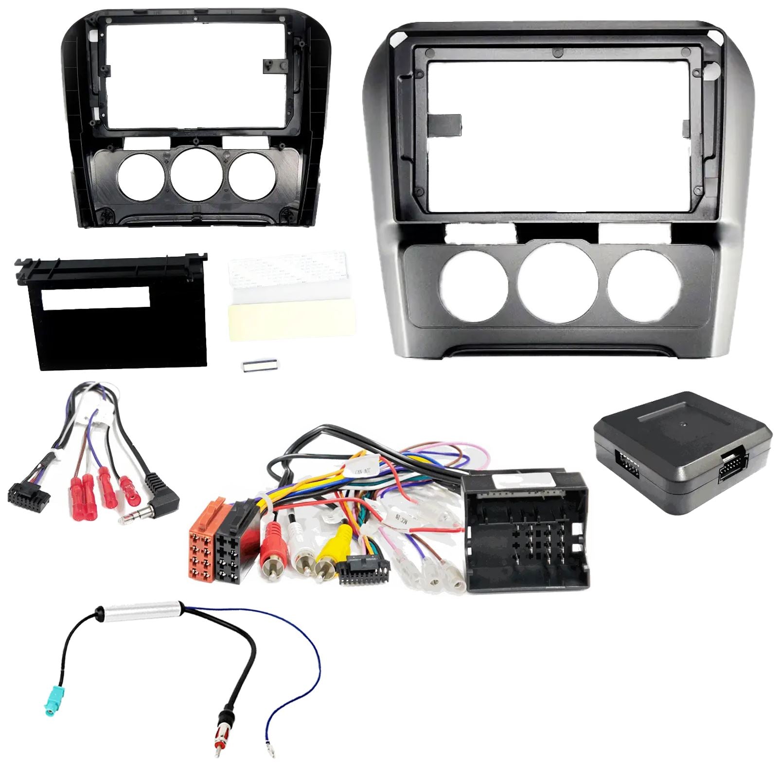 For Citroen C4 C-QUATRE Manual AC 15 - 18 Fascia Panel SWC 9" Android Car Radios