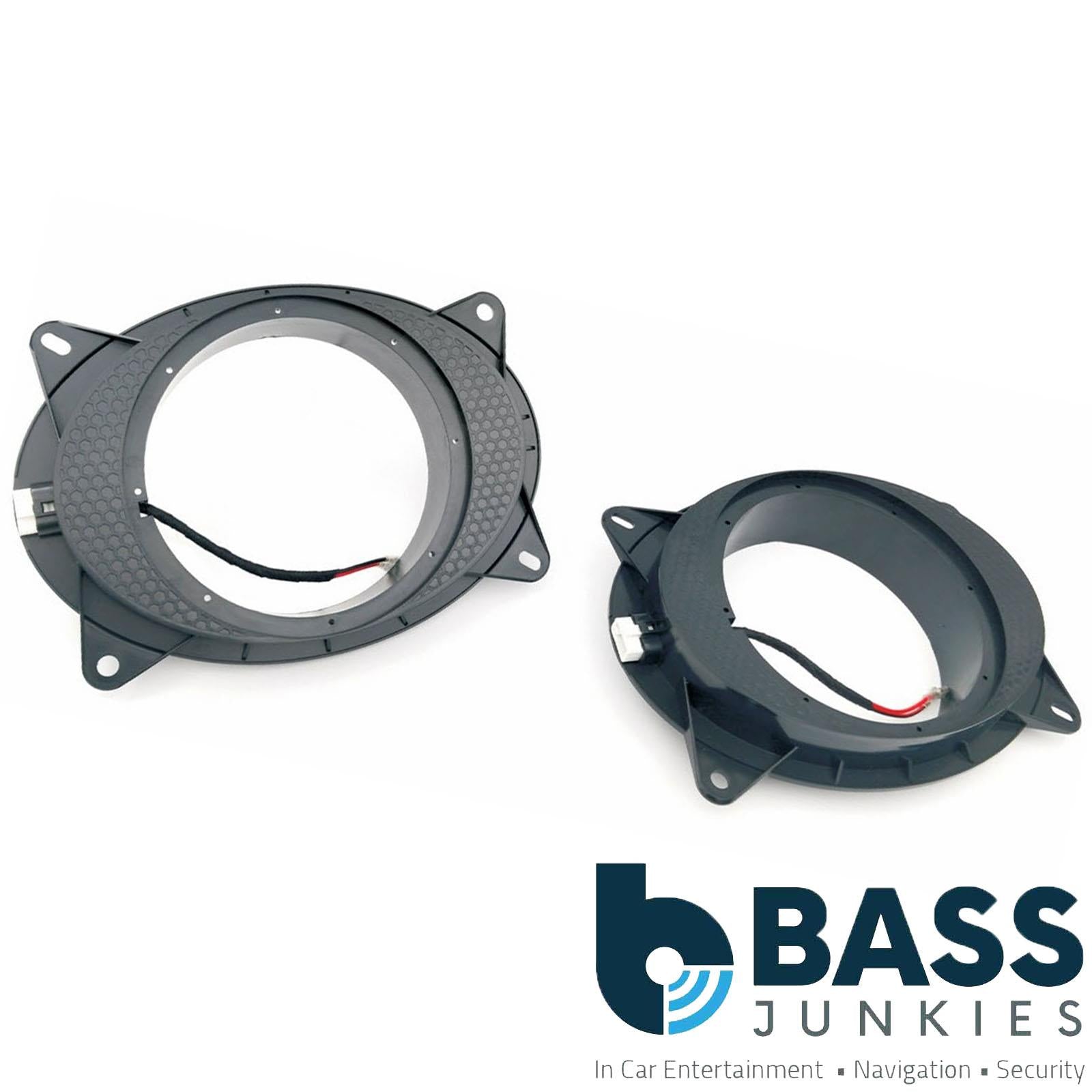6.5" - 6.75" Direct-Fit Speaker Adapter Brackets for Select Toyota Vehicles