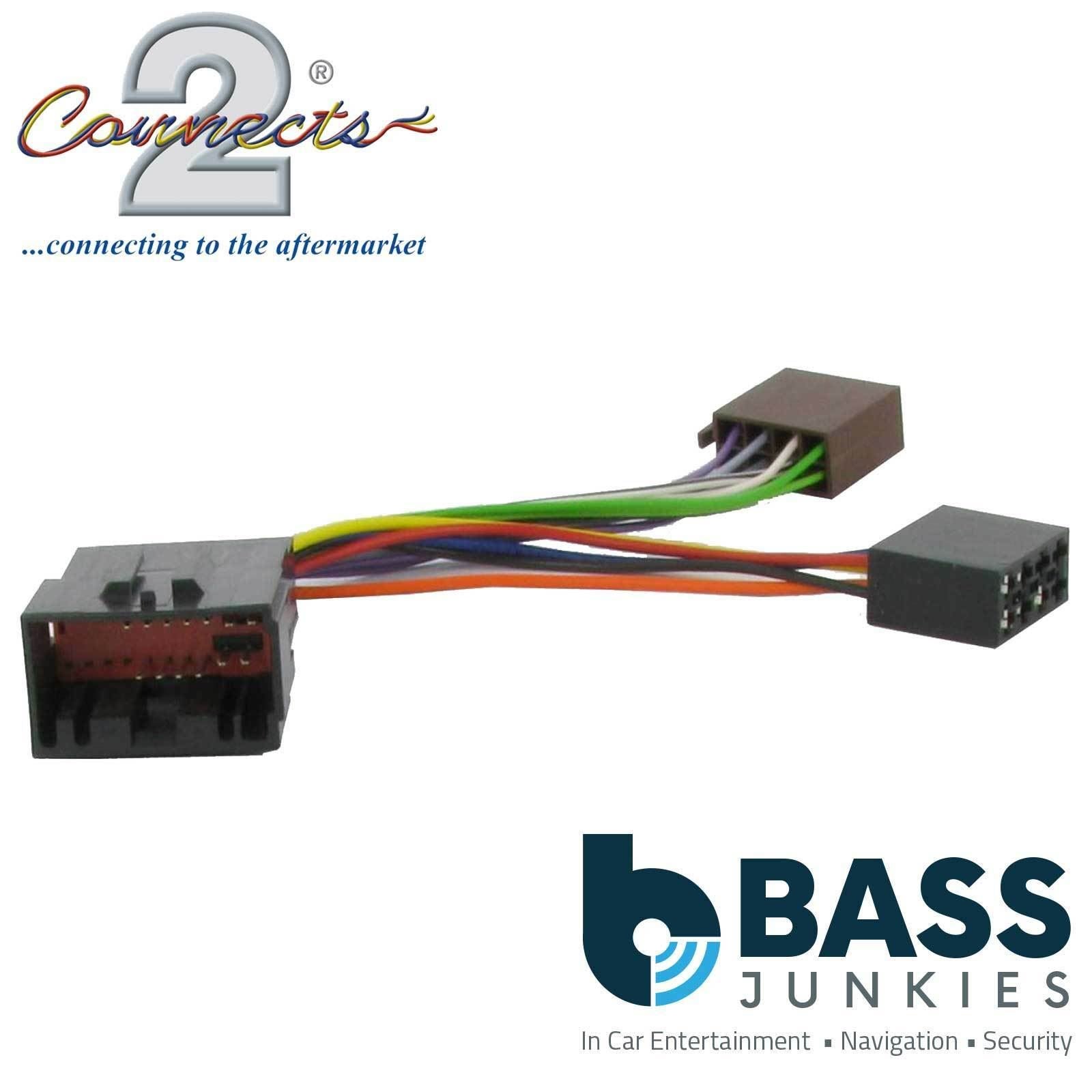 Connects2 CT20JG01 - Jaguar Varied Vehicles Car Stereo Radio ISO Harness Adaptor Wiring Lead