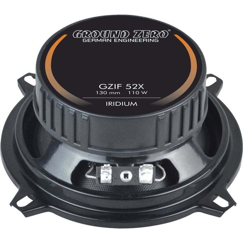 Ground Zero 2-Way 130mm/13cm/5.25" Car Coaxial Speakers (Pair Max 220 Watts) Fits Honda Accord 1999-03 | 2 03-09