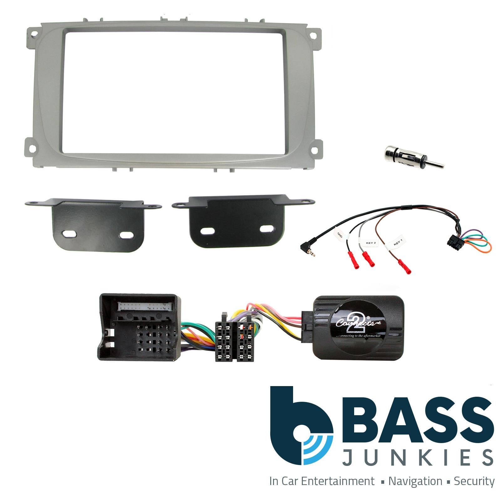 Connects2 CTKFD51 Ford Focus 2007 - 2011 Car Stereo Double Din Fascia Fitting Kit