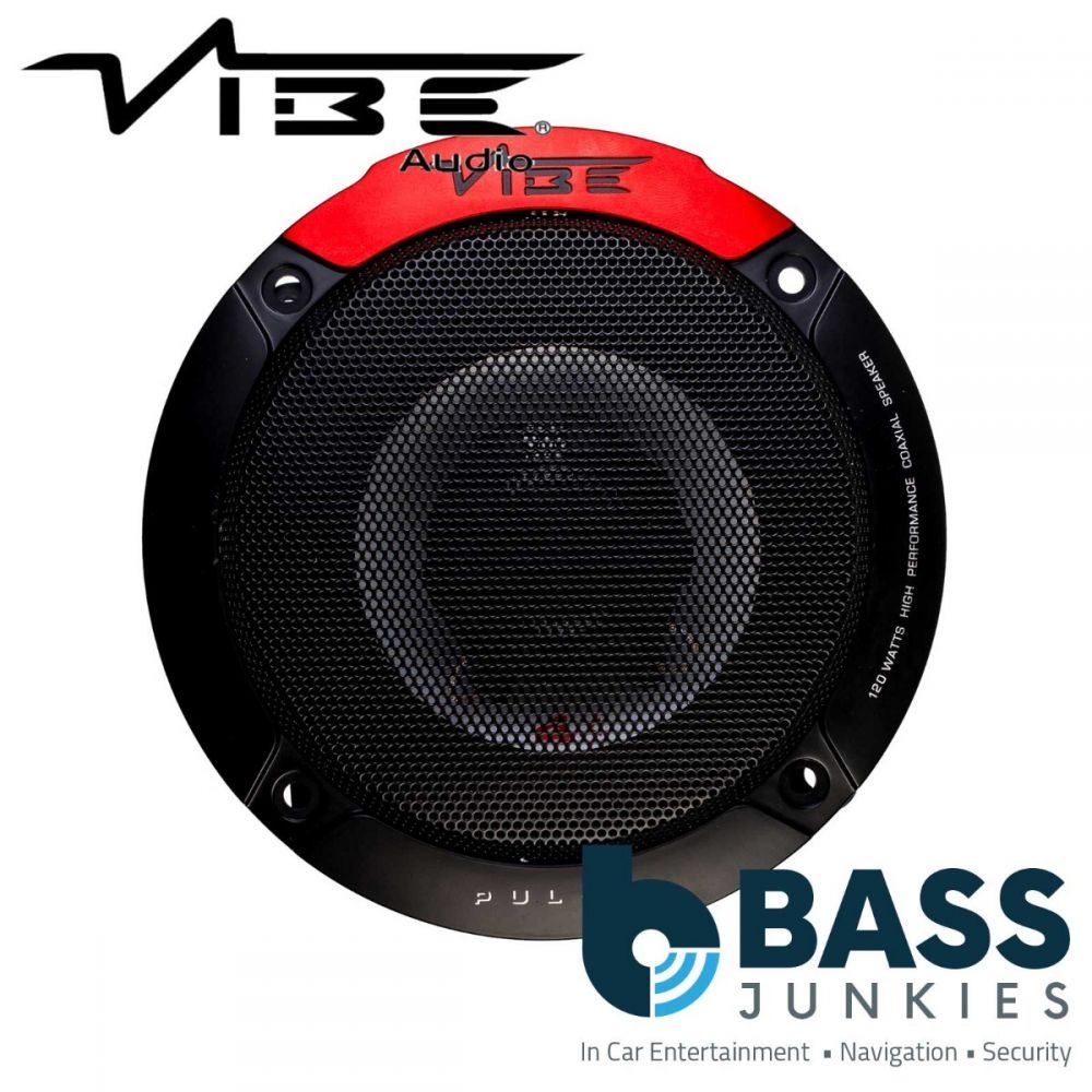 Vibe PULSE 4 - 2 Way 240 Watts a Pair 4" 10cm 100mm Car Van Door Shelf Speakers
