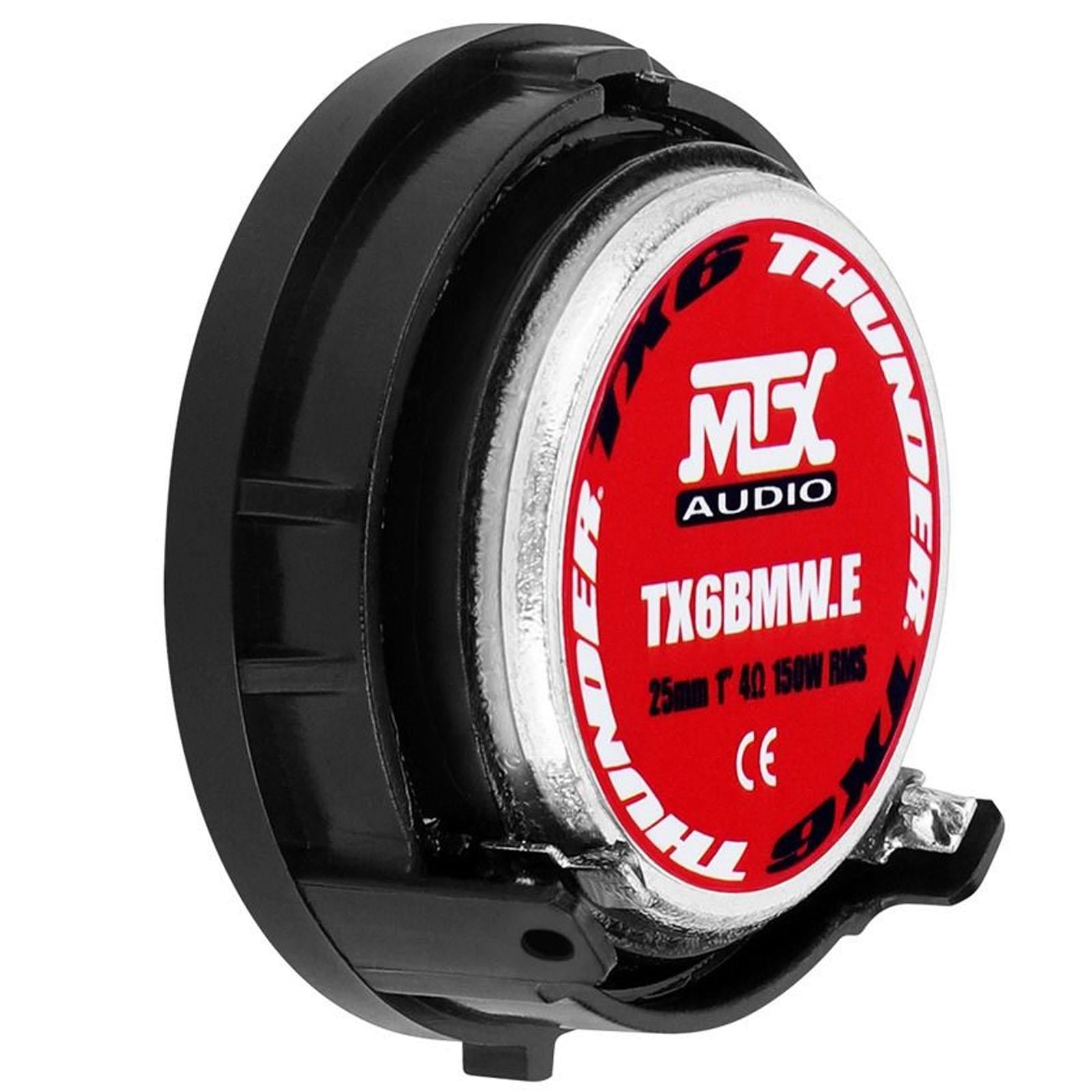 MTX TX6BMWF - BMW & Mini Underseat Subwoofers Car Speakers & Tweeters Upgrade Kit
