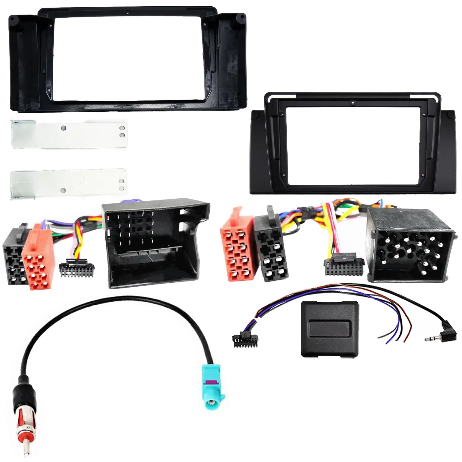 For BMW X5 E53 1999 -2006 Fascia Panel Interface For 9" Android Car Radio Screen