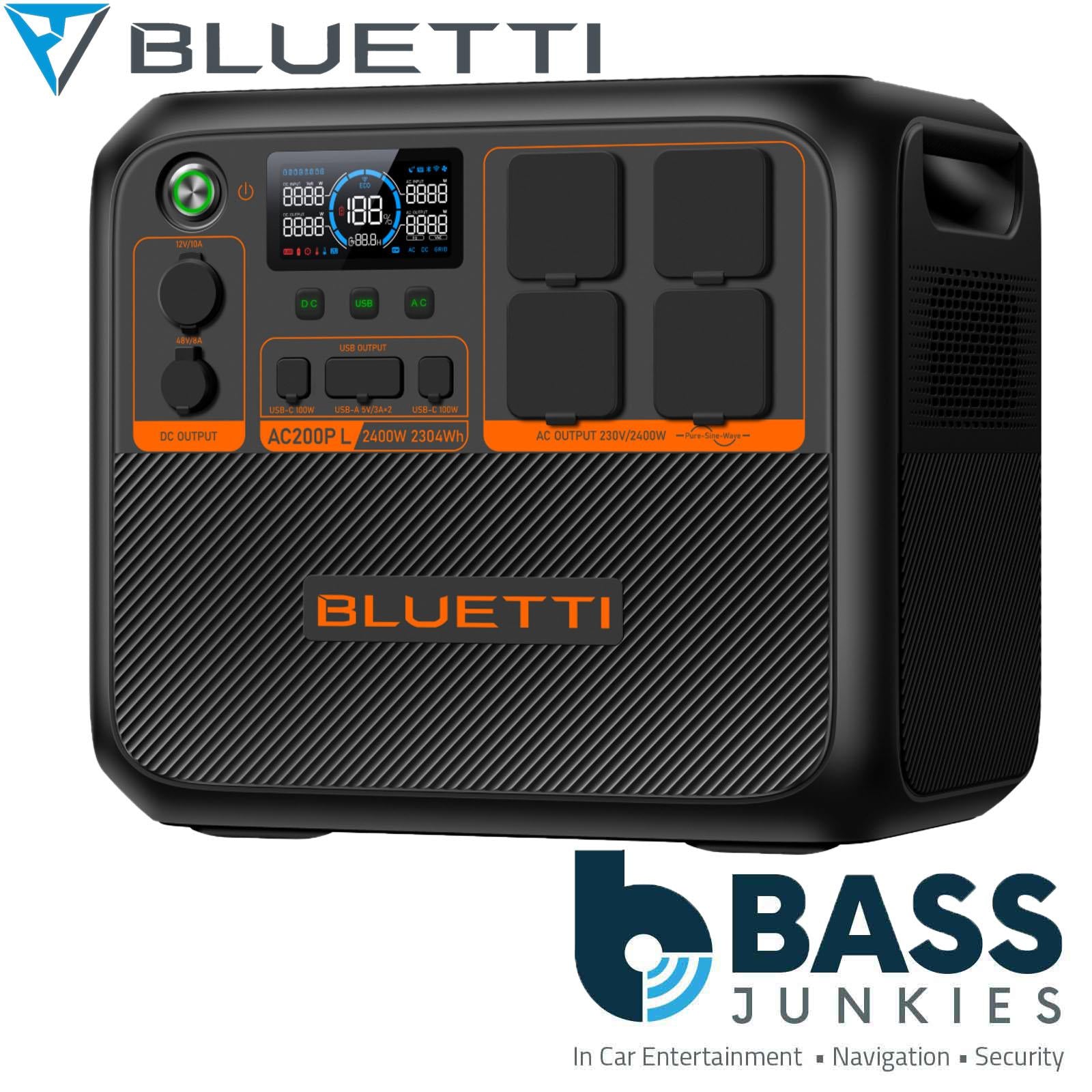 BLUETTI AC200PL PREMIUM – Portable Power Station (2,400W / 2,048Wh LiFePO₄)