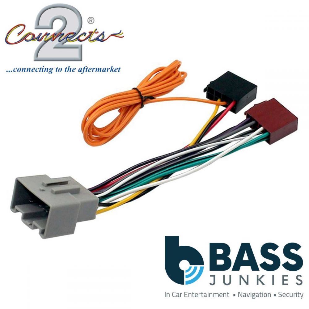 Connects2 CT20LR04 - Land Rover Freelander Discovery Defender & Ford Fiesta Car Stereo Radio ISO Harness Adaptor Lead