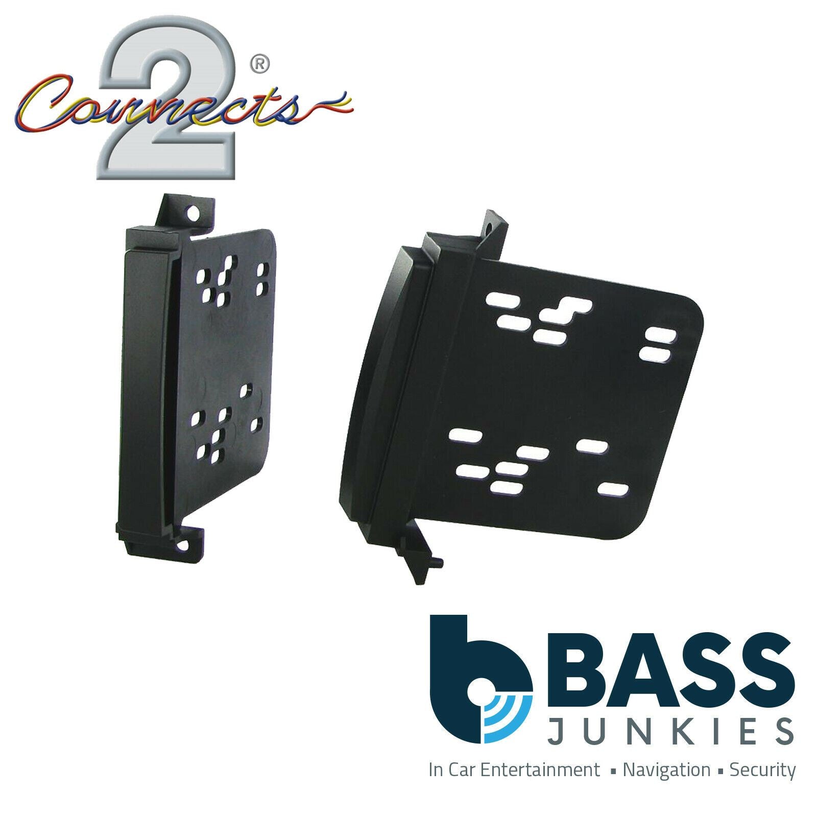 Connects2 CT24CH11 - Dodge Durango 2011 - 2013 Side Brackets For Double Din Installation