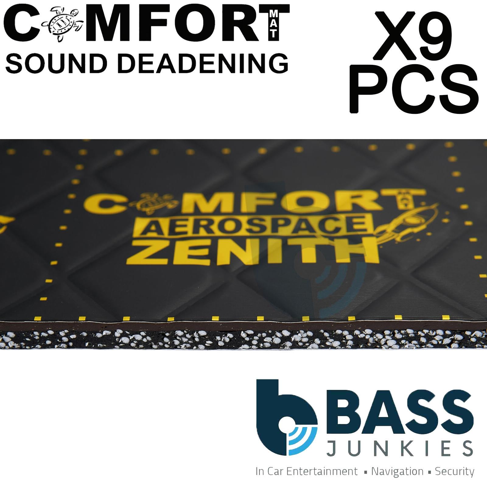 Comfort ZENITH 9MM - 9 Sheets 6mm Core + 3mm Heavy top layer + 100 Micron Foil 480x320mm