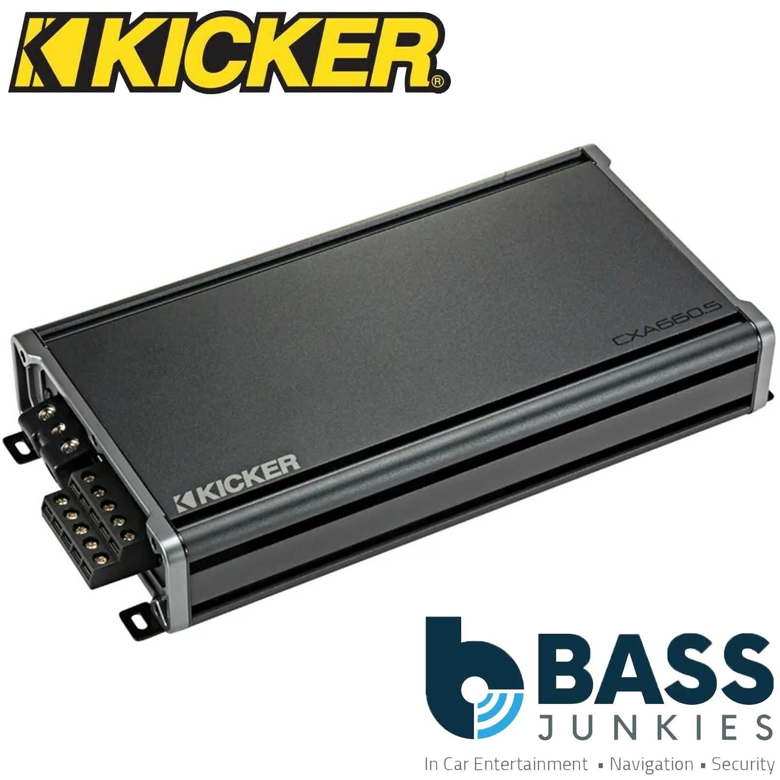 Kicker 46CXA6605 - 660 Watts 5 Channel Class A/B-D Car Amp Amplifier