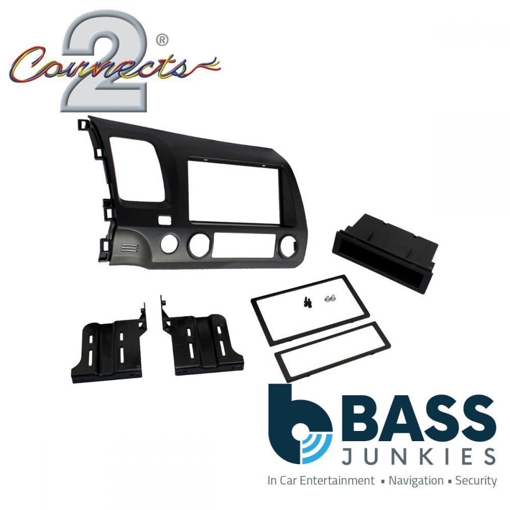 Connects2 CT24HD15L - Honda Civic 2006 - 2011 Single Double Din Fascia Panel