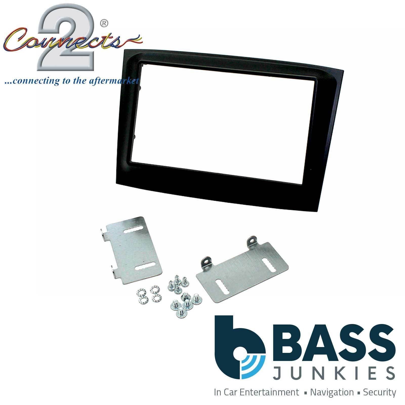 Connects2 CT23VX51 Vauxhall Combo 2015 Onwards Car Stereo Double Din Fascia Panel