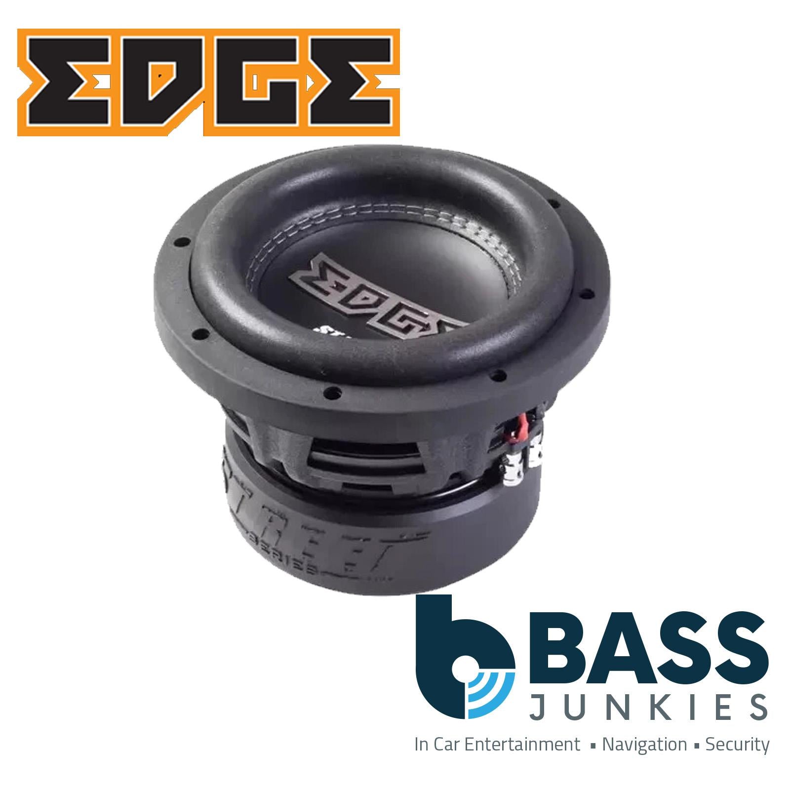 Edge EDP82SPL-E3 - 1400 Watts 8" Inch 20cm Dual 2 Ohm Car SPL Sub Subwoofer